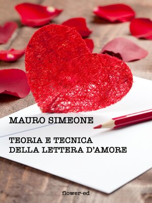 cover image of Teoria e tecnica della lettera d'amore